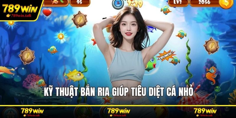 Kỹ thuật bắn ria giúp tiêu diệt cá nhỏ
